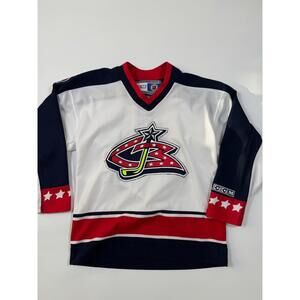 Vintage CCM Atlanta Thrashers NHL Hockey Jersey White Youth XL Canada